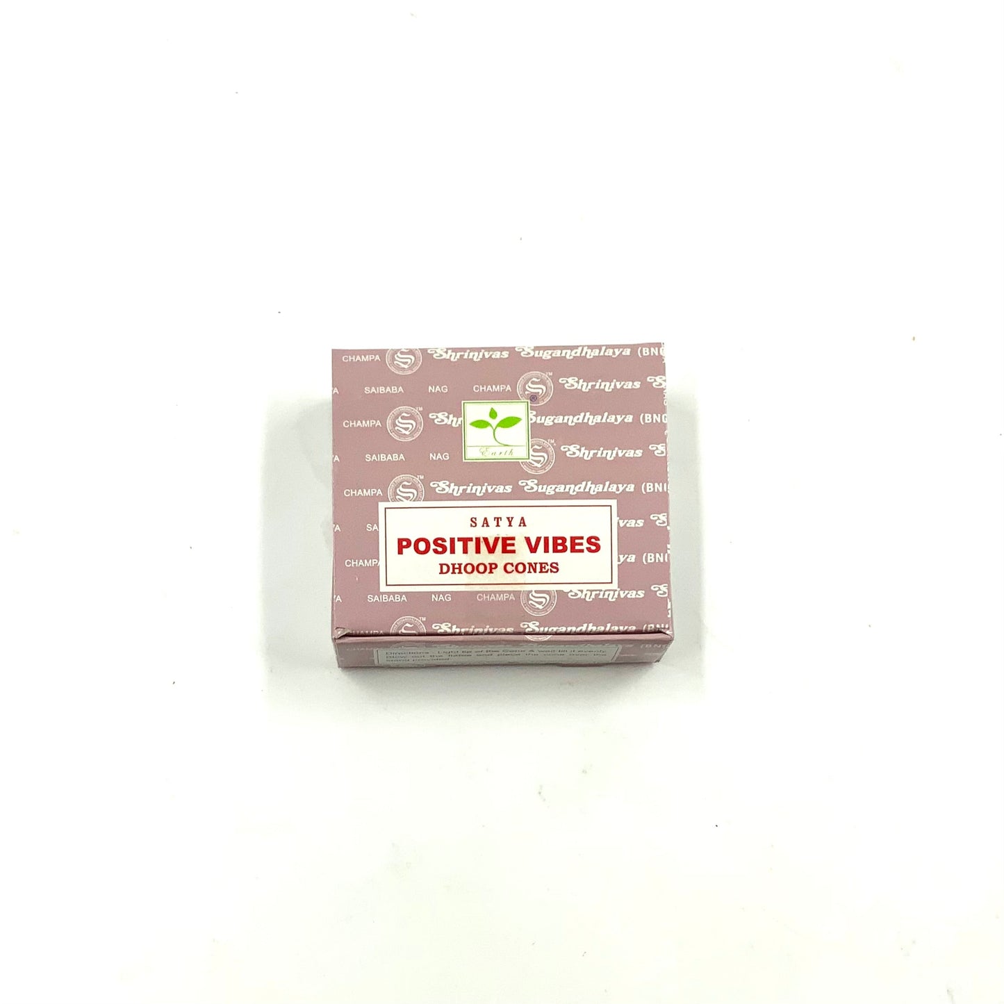 Positive Vibes Dhoop Cones for Relaxation, Meditation & Cleansing