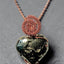 Custom Wrapped Pyrite Pendant for Confidence