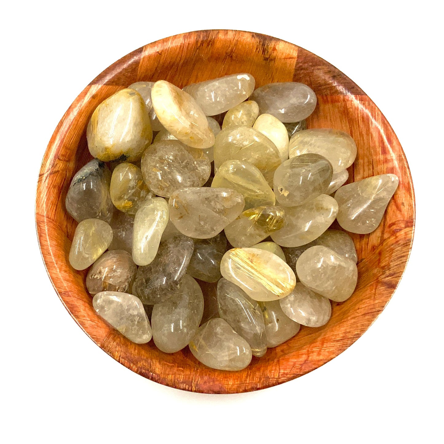 Polished Rutile Quartz Crystal for Clarity, Focus & Energy Alignment