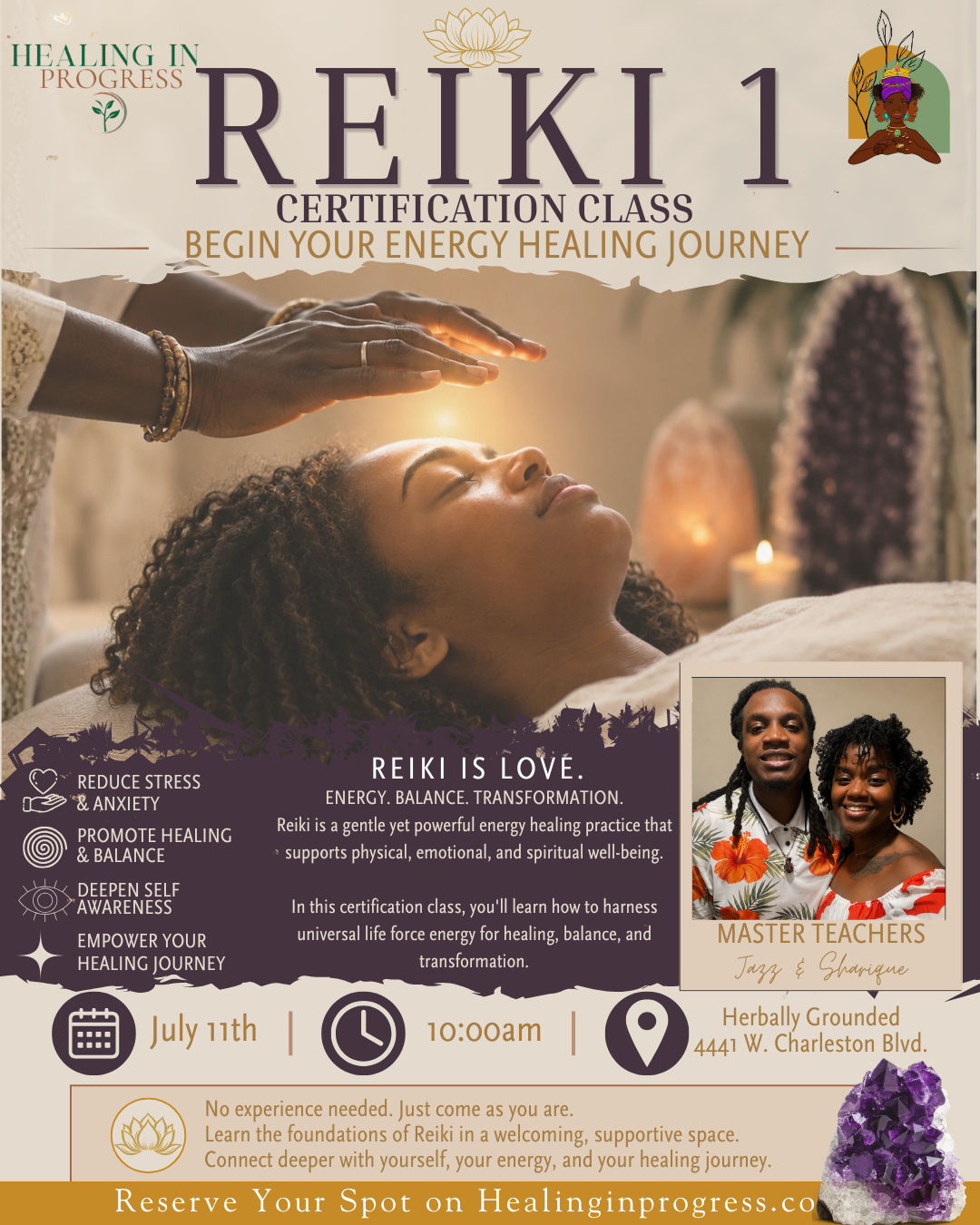 Reiki 1 Training