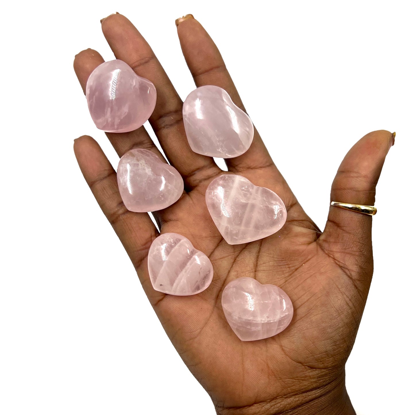 Rose Quartz Mini Heart Crystal for Self-Love & Emotional Balance