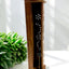 Moon & Star Column Burner Wood 12"