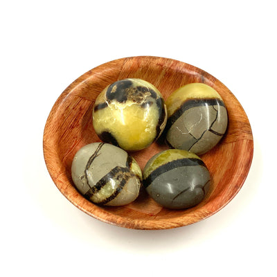 Septarian Palm Stone for Healing & Grounding