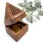 Wooden Temple Charcoal Burner