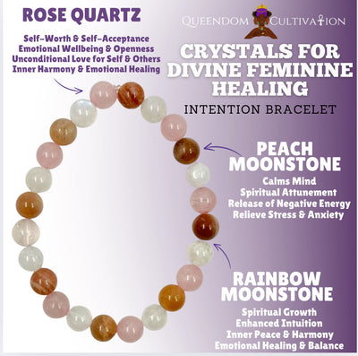 Crystals for Divine Feminine Healing (8mm)