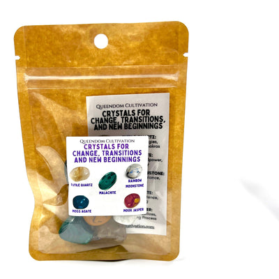 Crystal Set for Change, Transitions, and New Beginnings