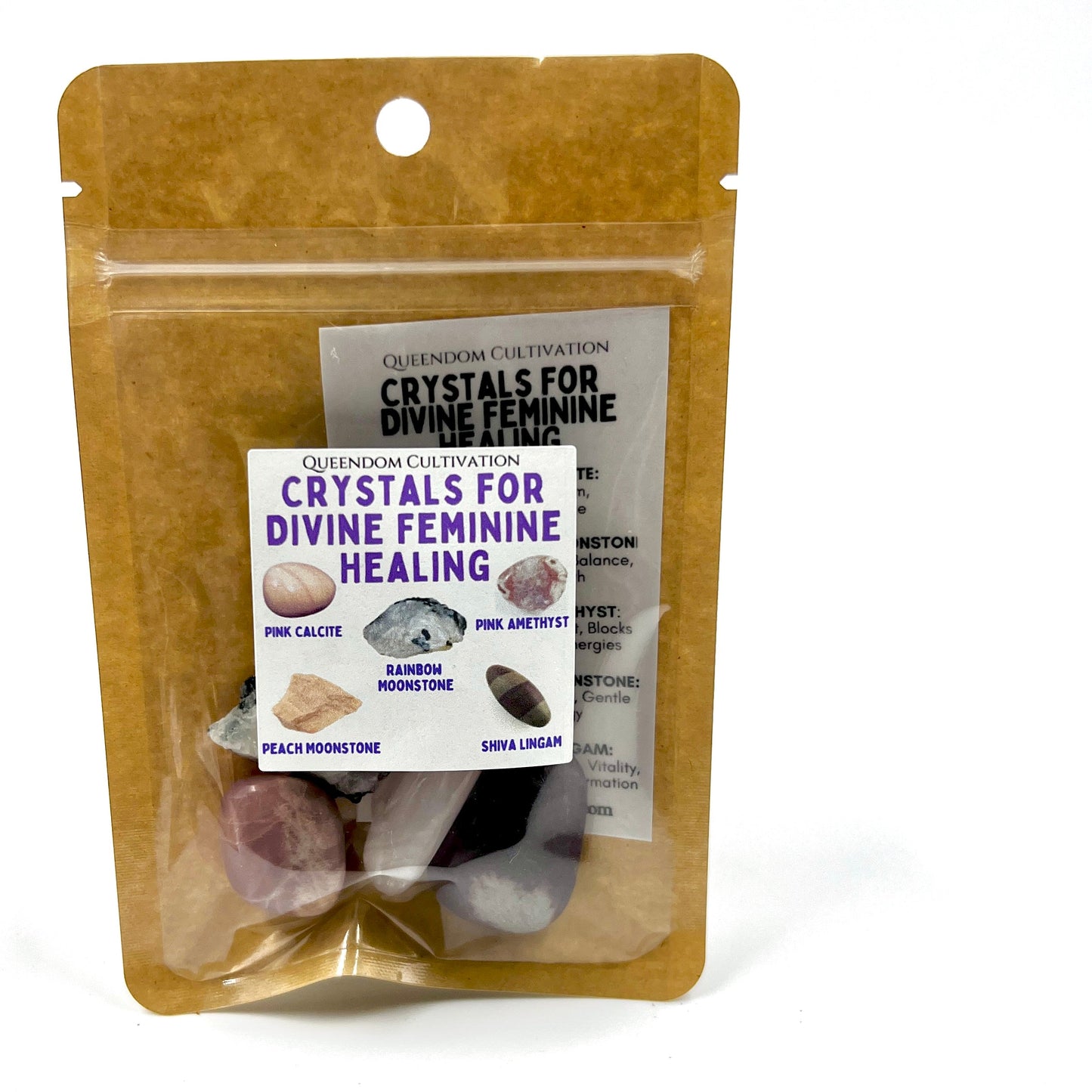 Crystal Set for Divine Feminine Healing