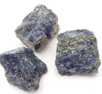 Raw Iolite Crystal for Intuition and Focus
