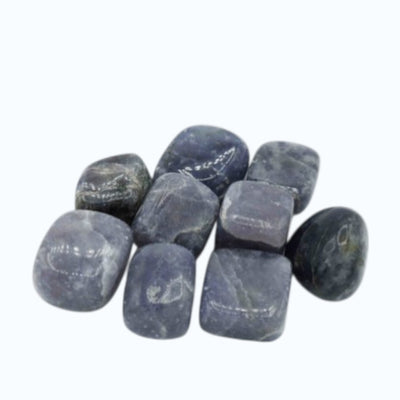 Polished Iolite Crystal for Focus & Clarity
