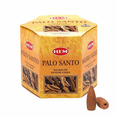 Palo Santo Backflow Cones