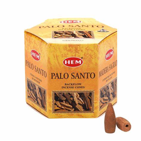 Palo Santo Backflow Cones