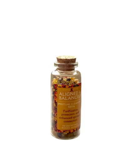 Aligned and Balanced Resin Incense – Aligned in Autumn (September Box)