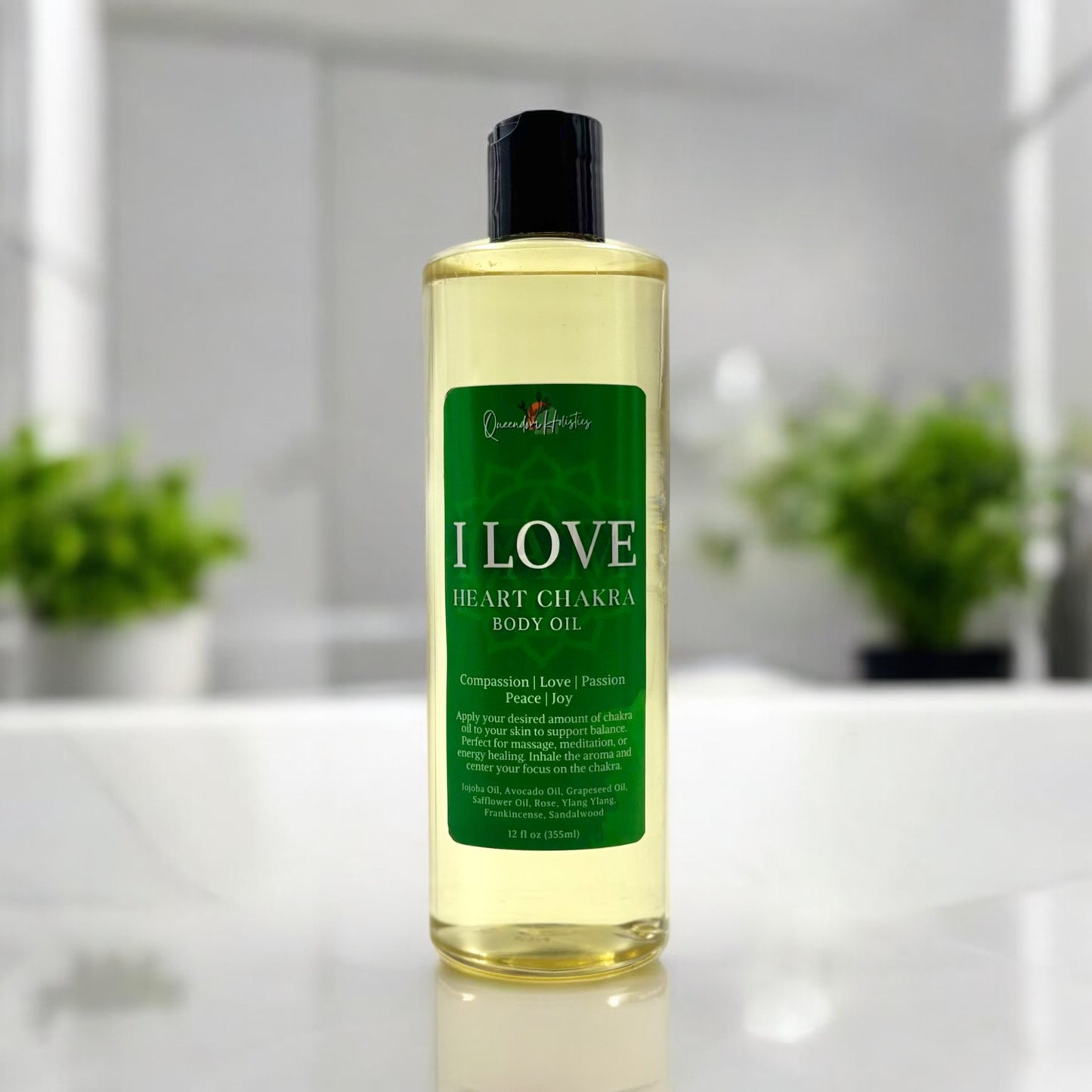 Heart Chakra Balancing Body Oil