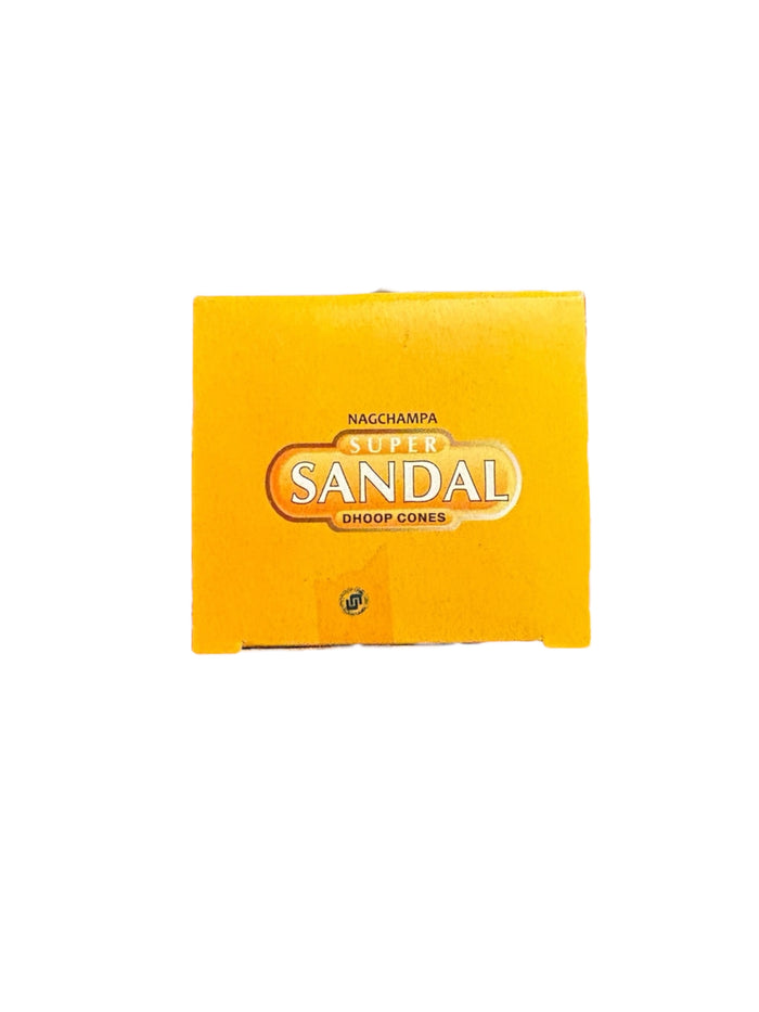 Super Sandal Dhoop Cones for Meditation, Cleansing, and Daily Calm