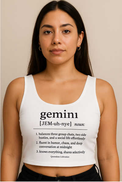 "Twin Flame" | Gemini Crop Top ♊️