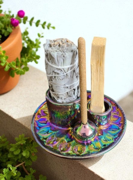 Universal Rainbow Ceramic Burner 5"