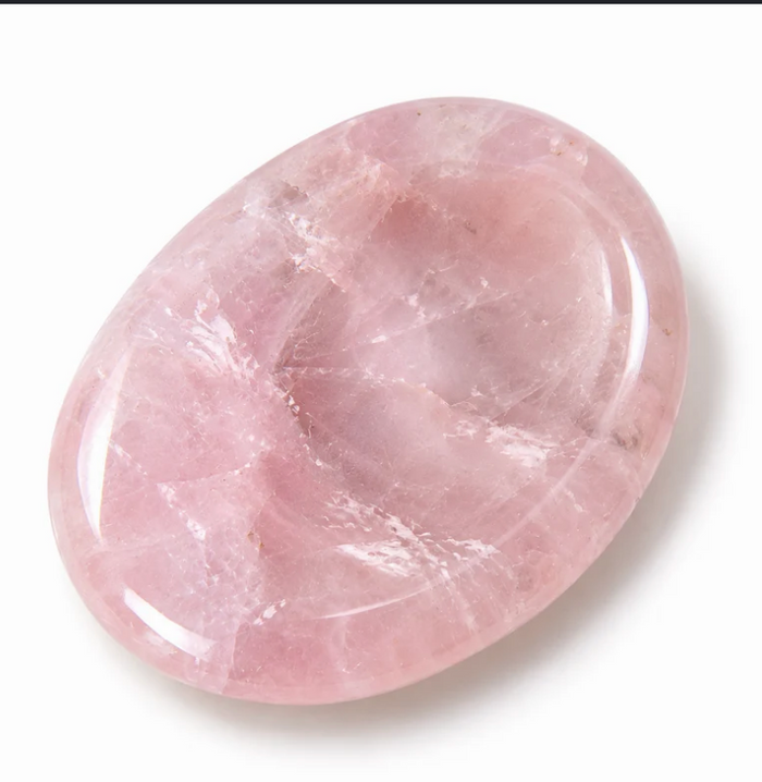 Rose Quartz Worry Stone – Love, Compassion & Self-Care