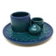Universal Teal Ceramic Burner 5"