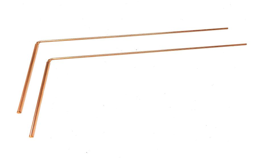 Copper Dowsing Rod with Bag (2 Pcs) 12"L