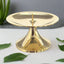 Spiked Brass Candle Holder 3"D