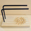 Wooden Sage Burner for Smudging | Spiral Sun Smudge Stick Holder