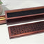 Rosewood Finish Incense Box Burner with Storage – Elegant & Functional
