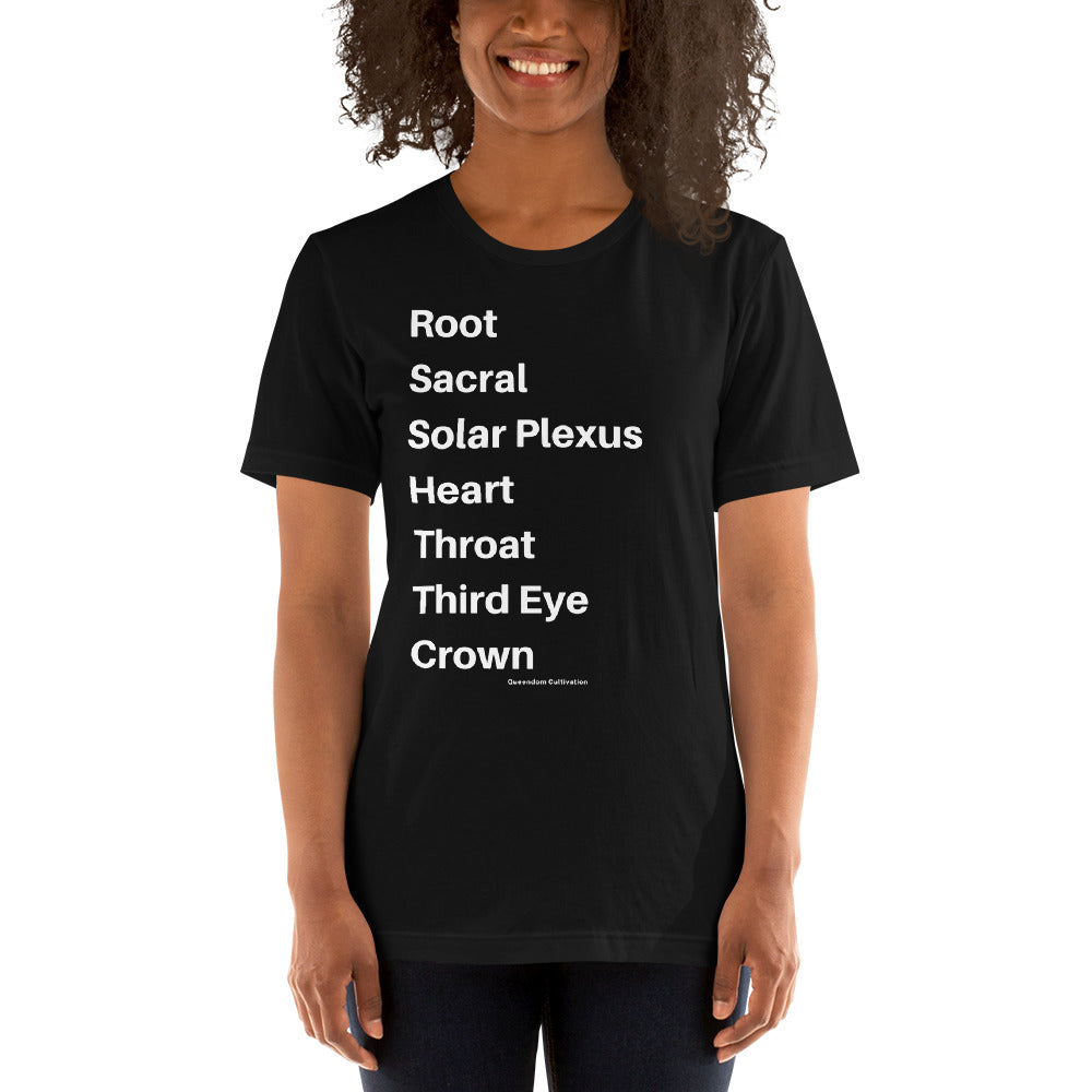 The Chakras Unisex t-shirt