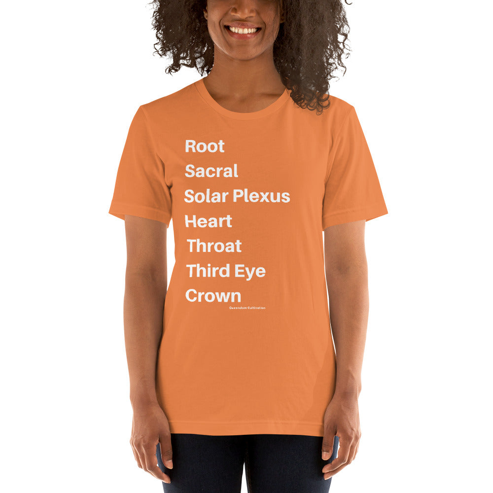 The Chakras Unisex t-shirt