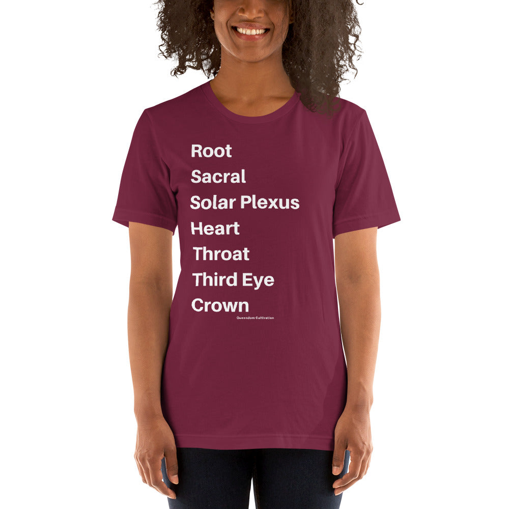 The Chakras Unisex t-shirt