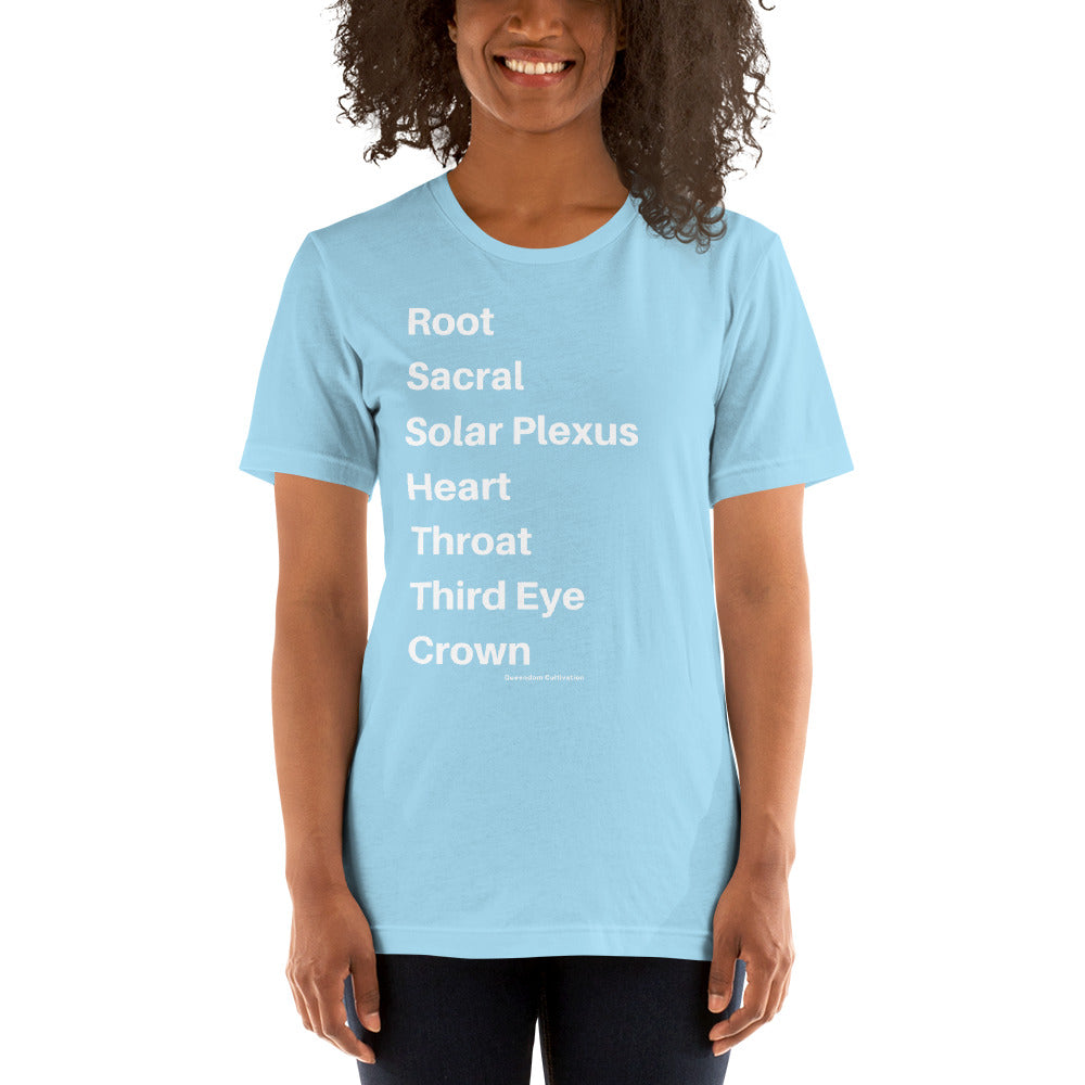 The Chakras Unisex t-shirt