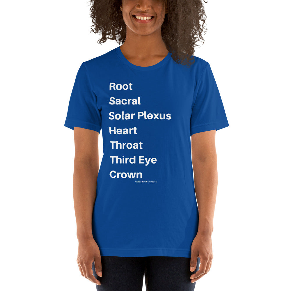 The Chakras Unisex t-shirt